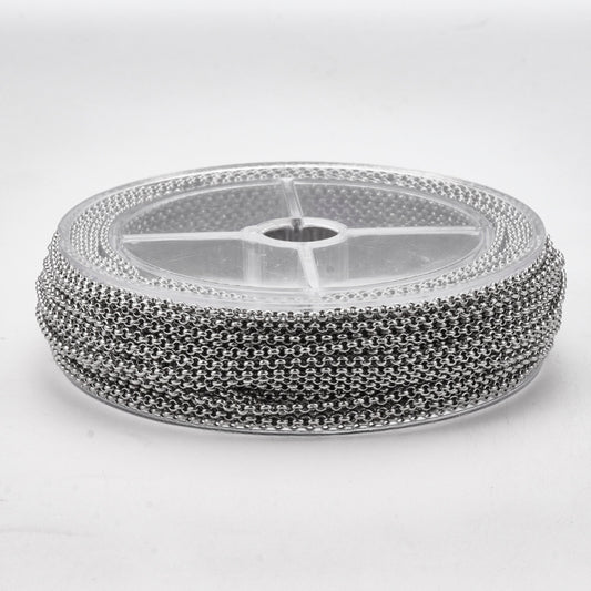 Ασημί ατσάλινη γιαννιώτικη 2mm -SS3