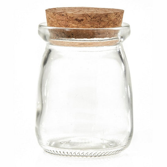 Γυάλινο μπουκαλάκι με φελλό 90ml