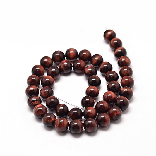 Μάτι τίγρης κανελί 4mm