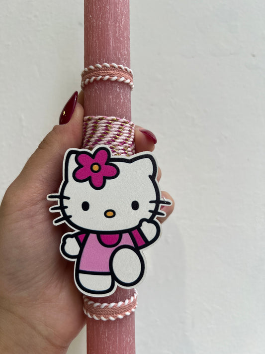 Λαμπάδα hello kitty