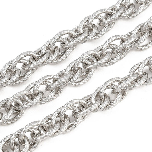 Αλυσίδα Ατσάλινη σφυρήλατη Οβάλ 10x8.5mm