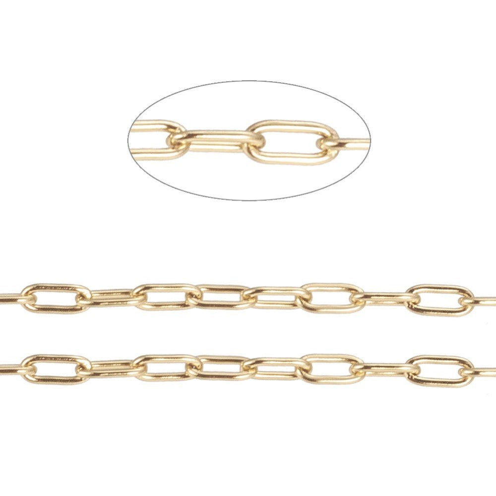 Αλυσίδα Ατσάλινη οβάλ 3x1mm