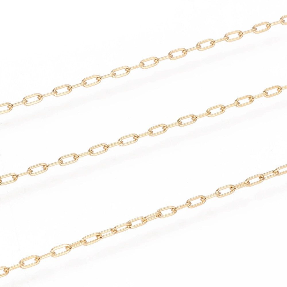 Αλυσίδα Ατσάλινη οβάλ 3x1mm