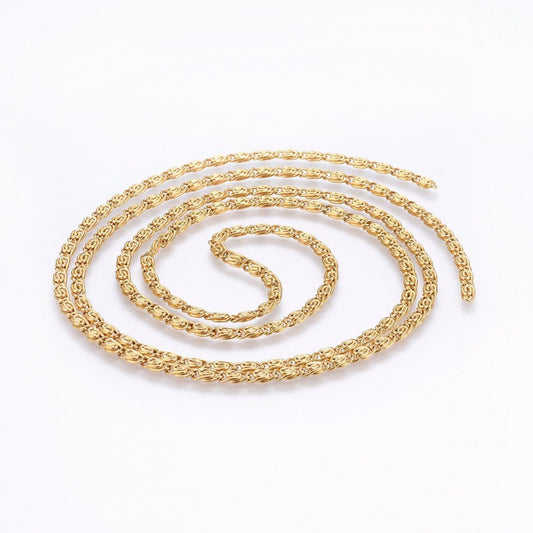 Αλυσίδα Ατσάλινη Μαίανδρος 3.6x1.8mm