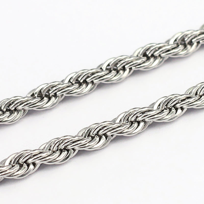 Αλυσίδα Ατσάλινη Κορδόνι 3.8mm