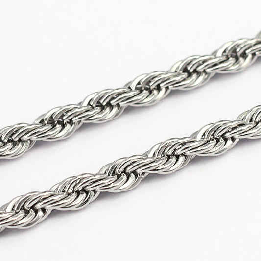 Αλυσίδα Ατσάλινη Κορδόνι 3.8mm