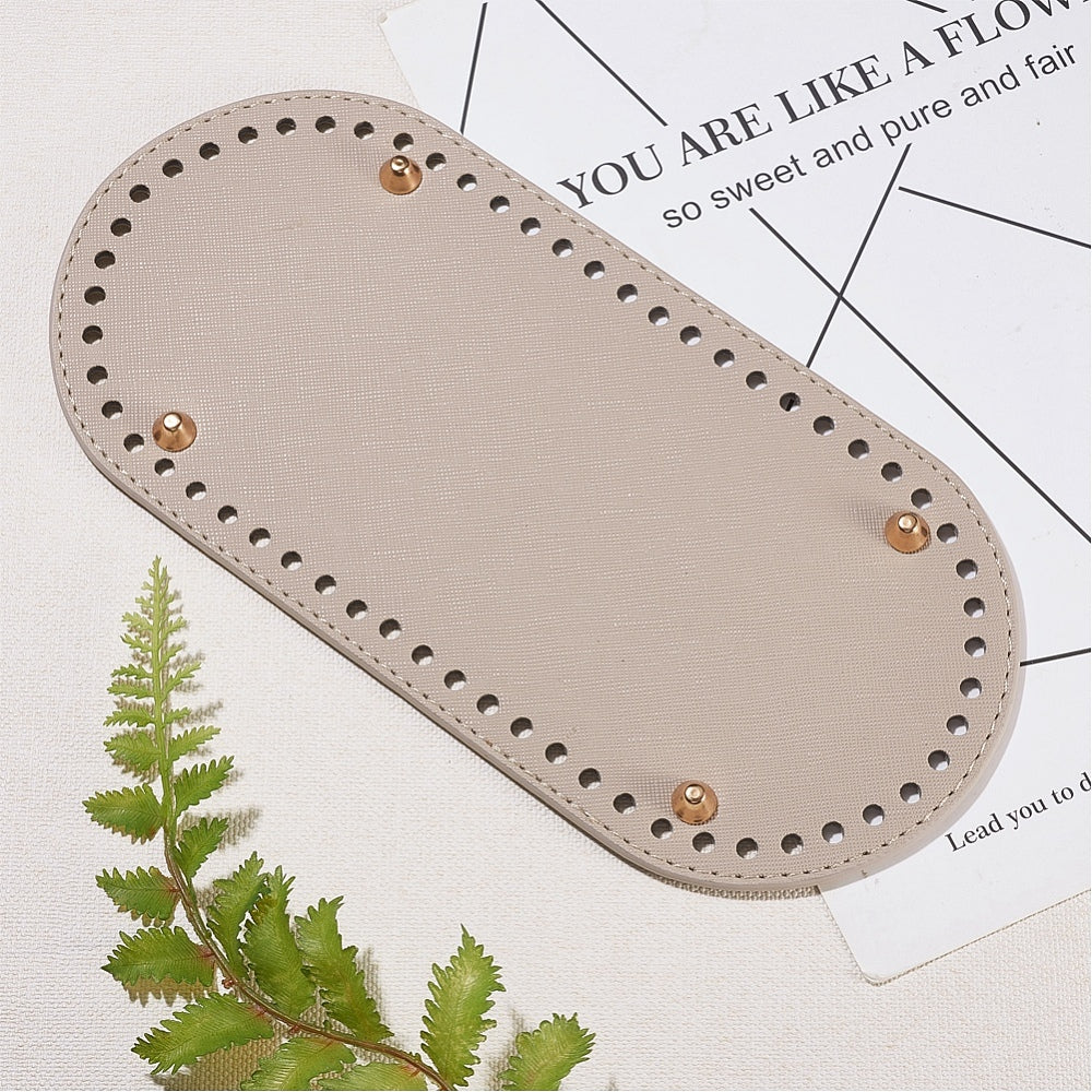 Δερμάτινος πάτος για τσάντα 25x12cm