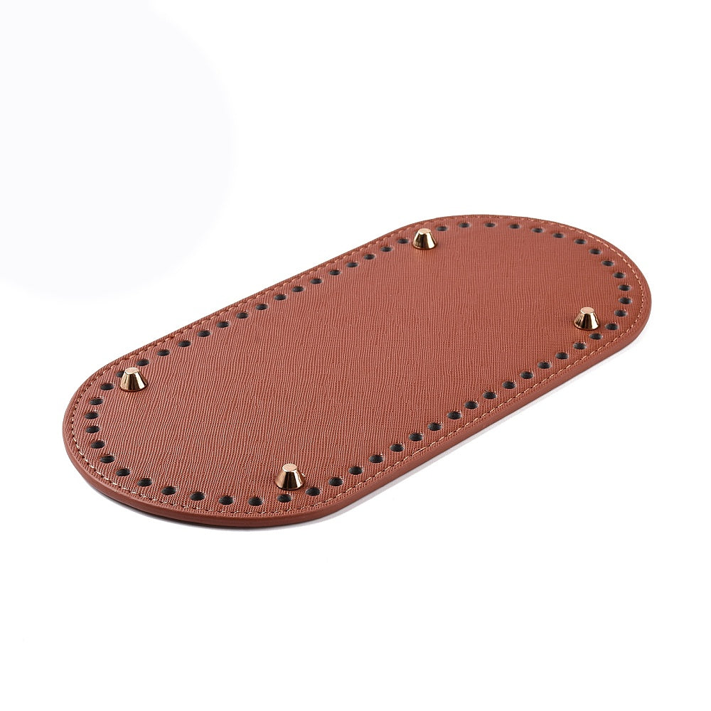 Δερμάτινος πάτος για τσάντα 25x12cm