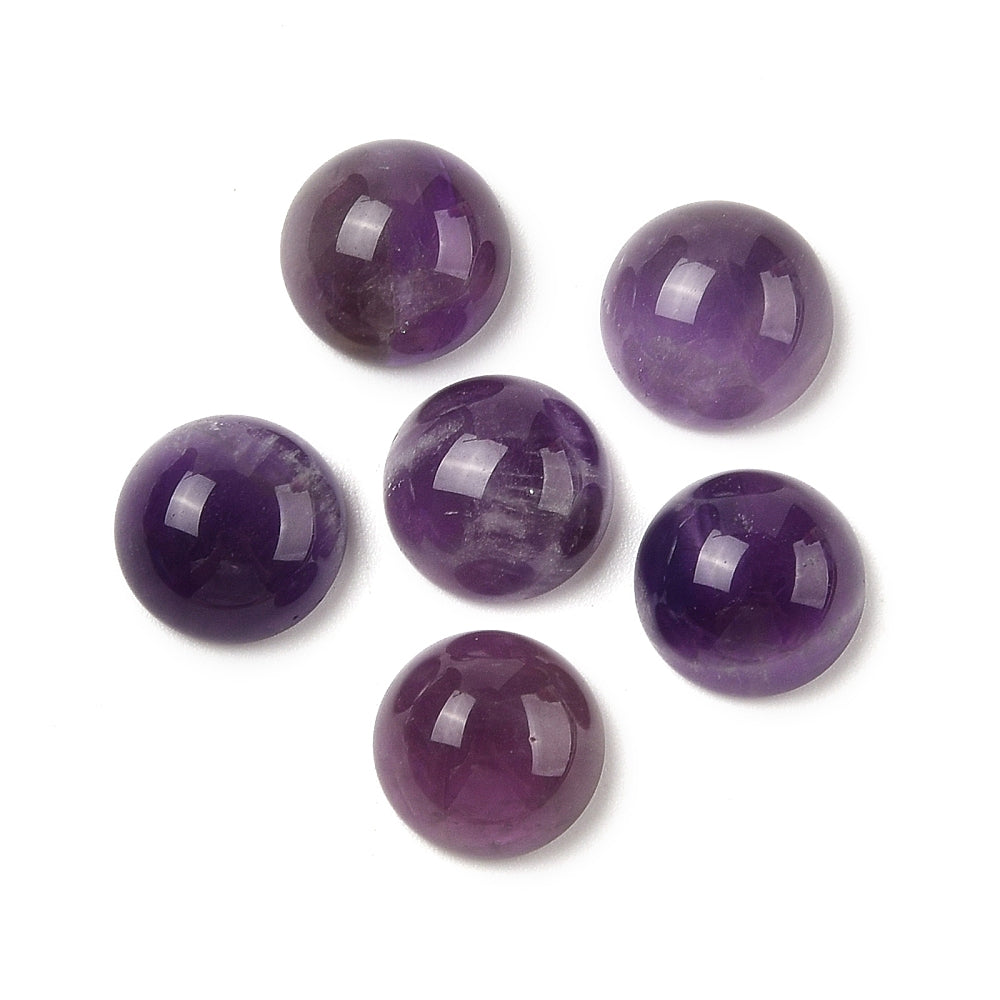 Αμέθυστος καμπουσόν 10mm