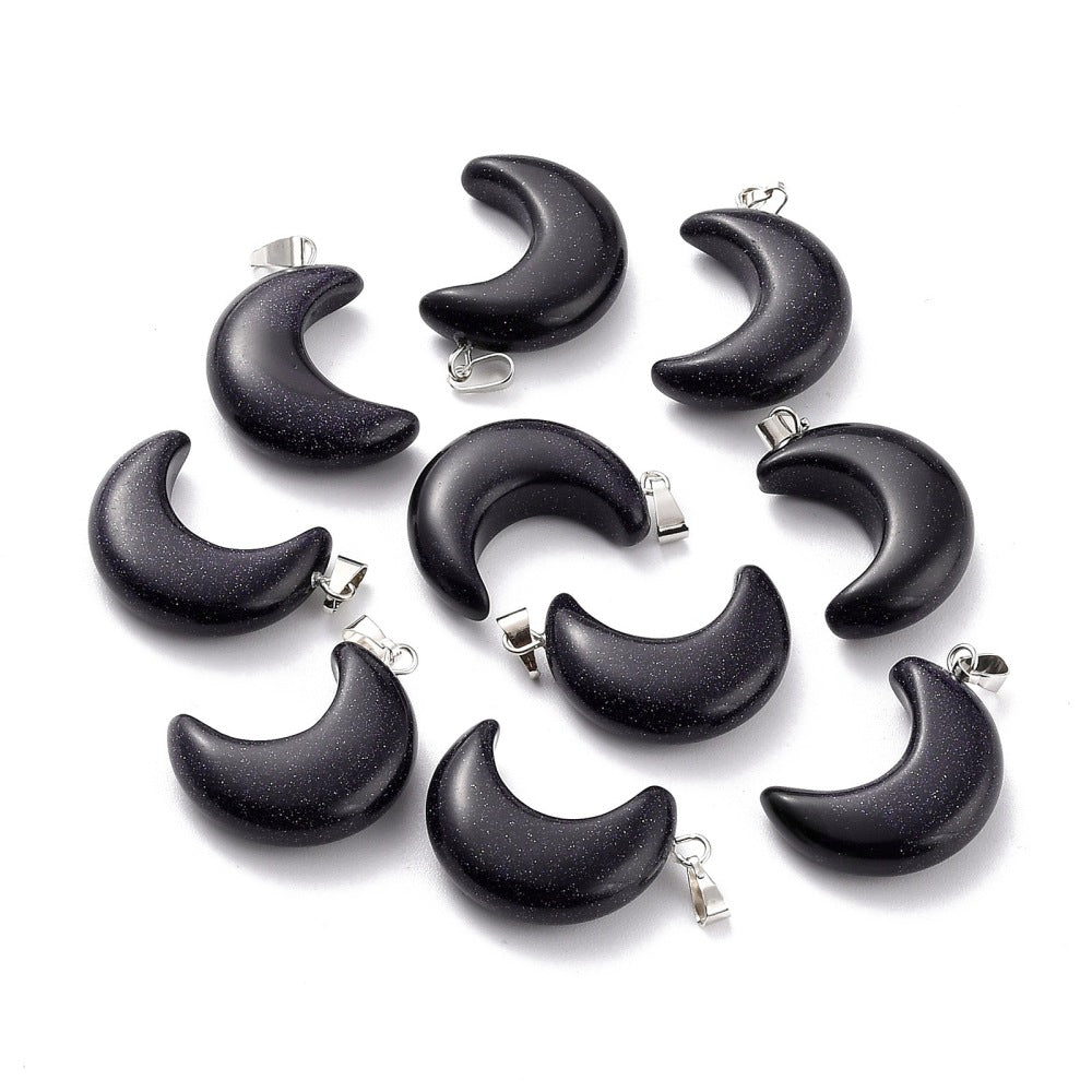 Μενταγιόν φεγγάρι χρυσόλιθος