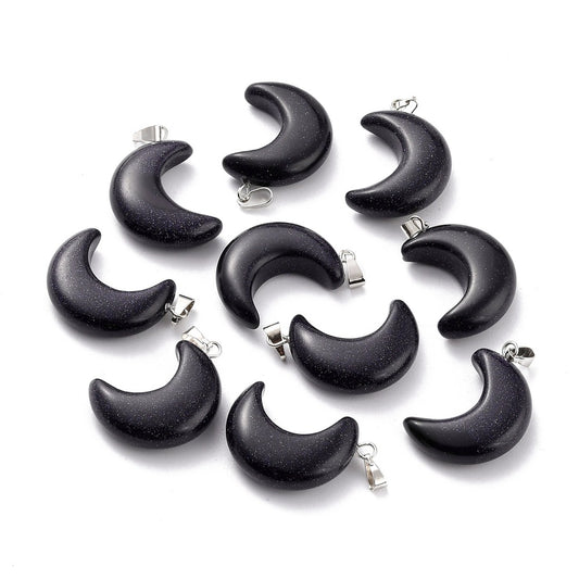 Μενταγιόν φεγγάρι χρυσόλιθος