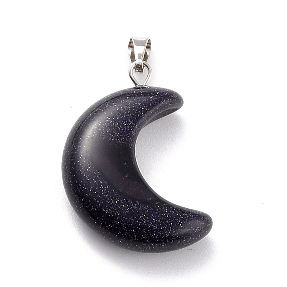 Μενταγιόν φεγγάρι χρυσόλιθος