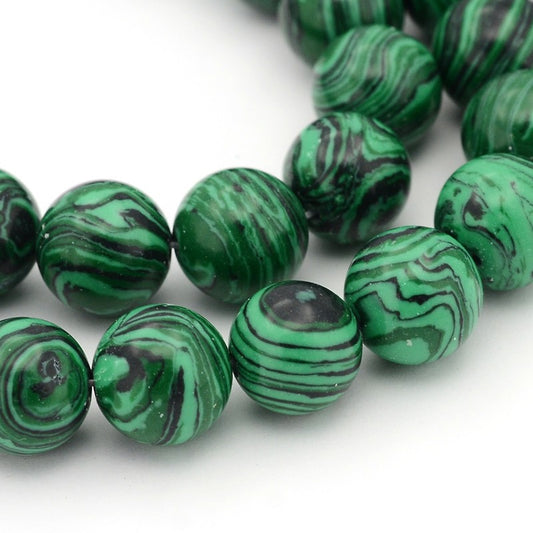 Μαλαχίτης συνθετικός 12mm