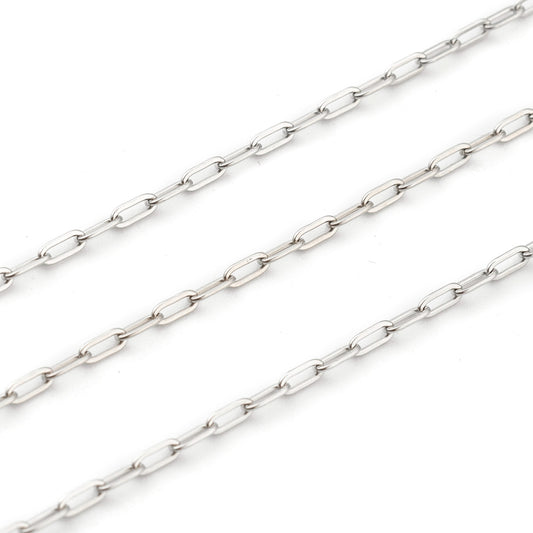 Αλυσίδα Ατσάλινη οβάλ 4mm