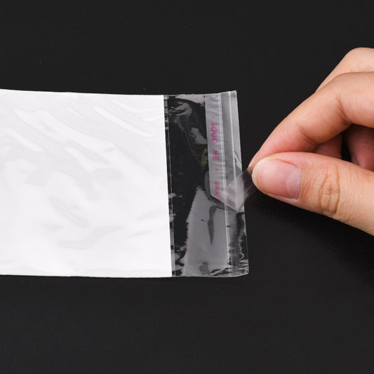 Διάφανα σακουλάκια τετράγωνα 12x7cm