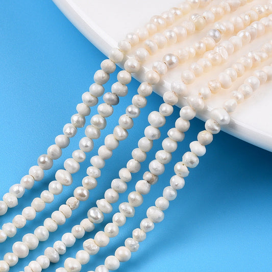 Μαργαριτάρια καλλιέργειας λευκά 3mm