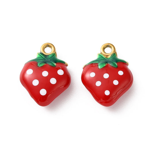 Ατσάλινο Στοιχείο φράουλα 16mm