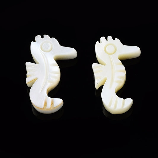 Φίλντισι χάντρα ιππόκαμπος 16mm