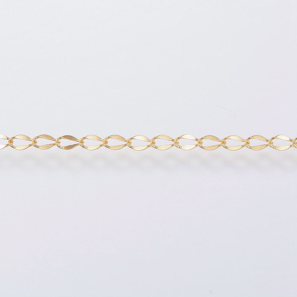 Αλυσίδα Ατσάλινη Γυαλιστερή Γκουρμέτ 3x2mm