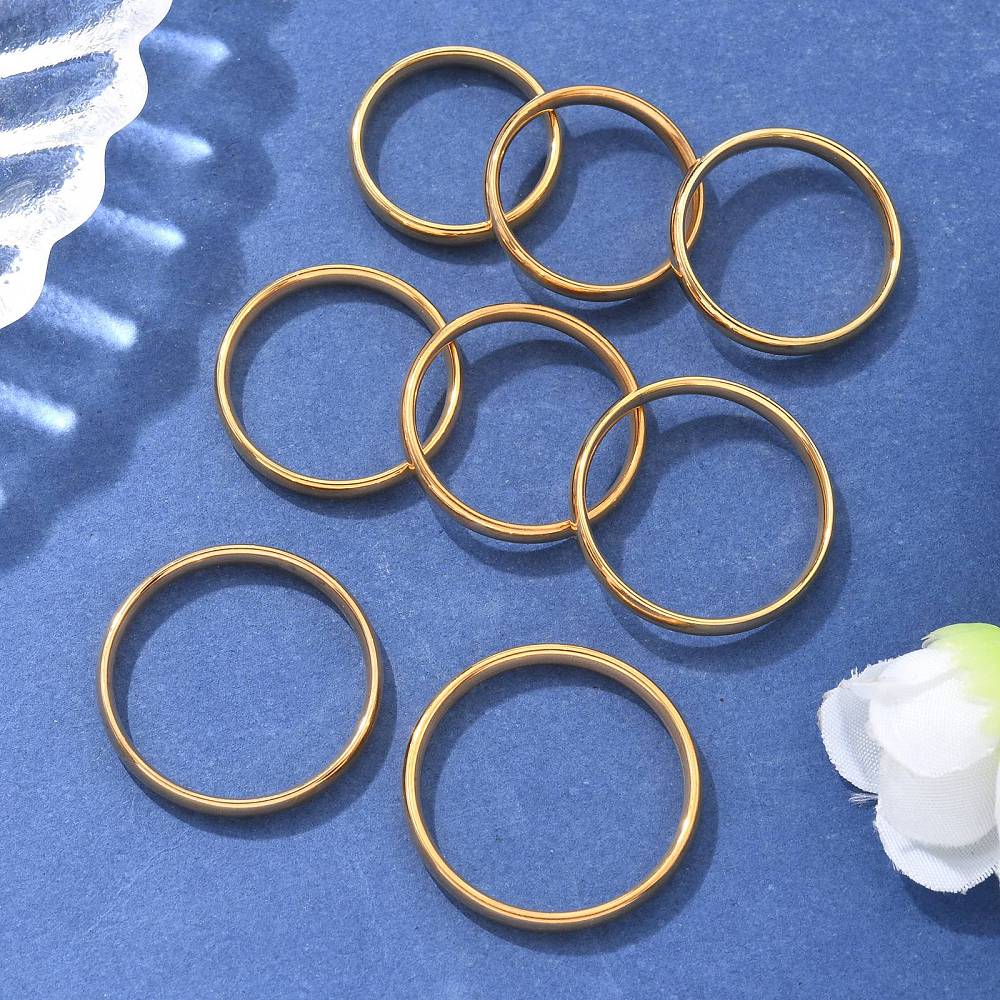 Ατσάλινο βεράκι χρυσό 3mm
