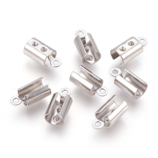 Ατσάλινος ασημί ακροδέκτης 4.5mm