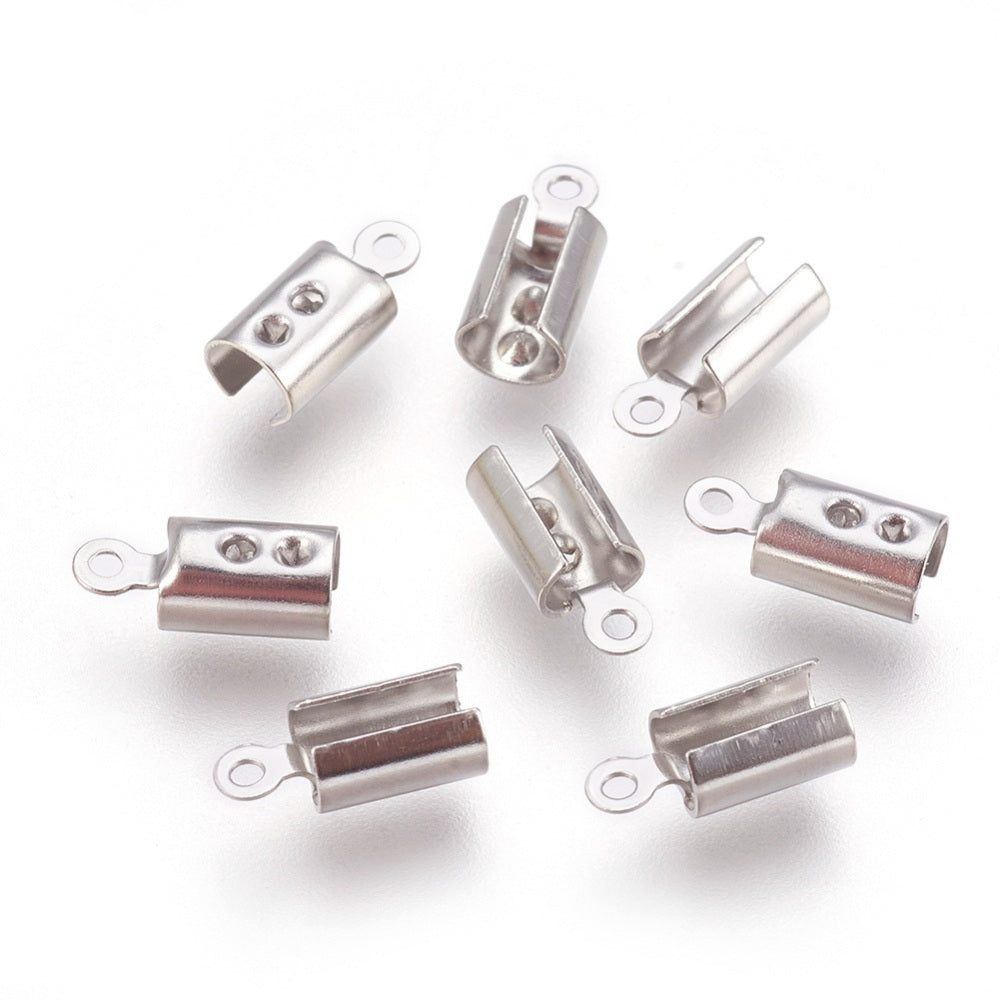 Ατσάλινος ασημί ακροδέκτης 3.5mm