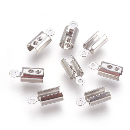 Ατσάλινος ασημί ακροδέκτης 3.5mm