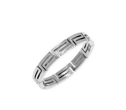 Δαχτυλίδι Ατσάλινο Βέρα Μαίανδρος