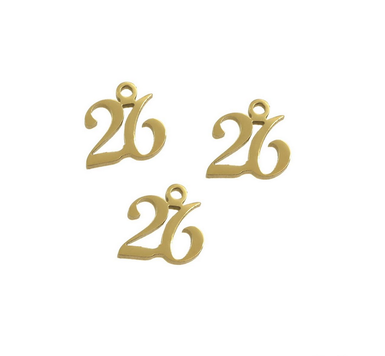 Ατσάλινο 26 χρυσό 8mm