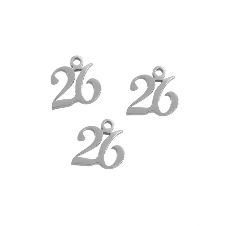 Ατσάλινο 26 ασημί 8mm