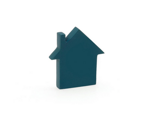 Επιτραπέζιο γούρι βάση σπιτάκι κυπαρισσί 10cm