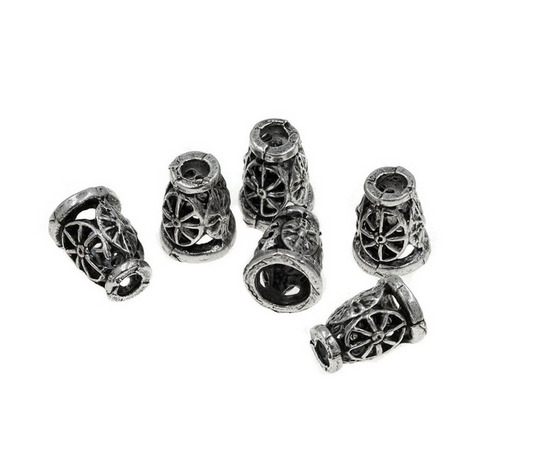 Μεταλλικό σημί καπελάκι 10x8mm