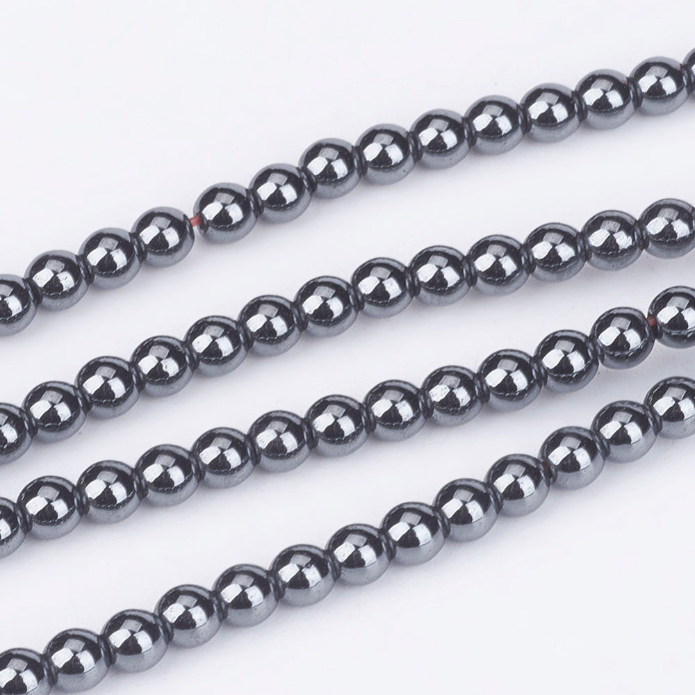 Αιματίτης ανθρακό στρογγυλός 3mm
