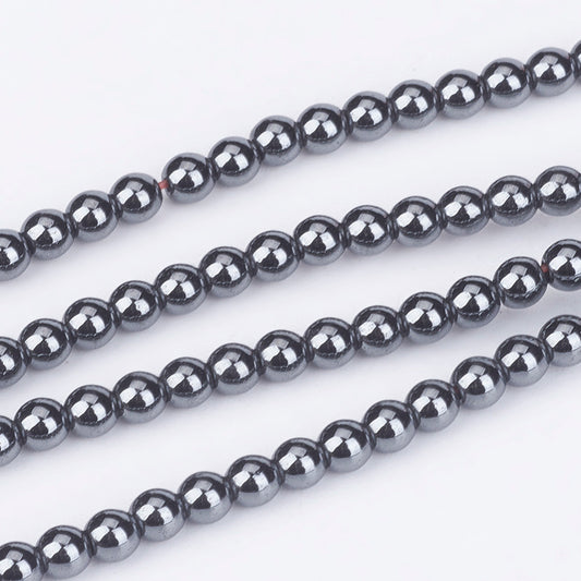Αιματίτης ανθρακό στρογγυλός 3mm