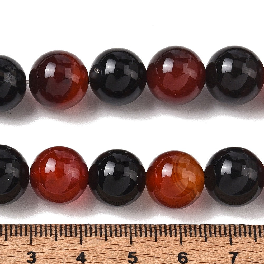 Αχάτης καφέ 12mm