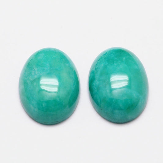 Αμαζονίτης οβάλ καμπουσόν 18mm