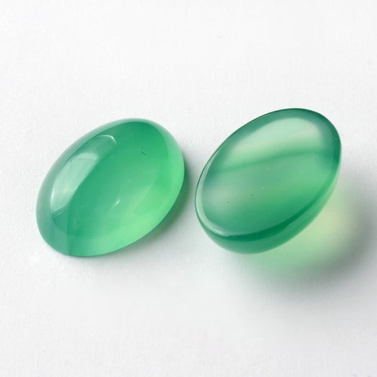 Αχάτης οβάλ καμπουσόν 18mm