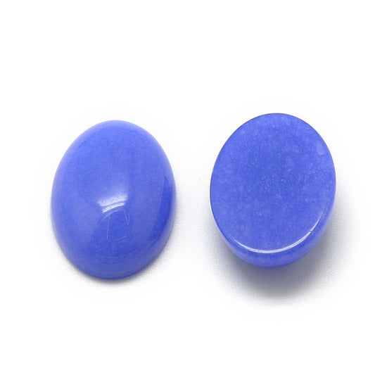 Νεφρίτης οβάλ καμπουσόν 18mm