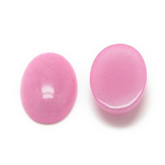 Νεφρίτης οβάλ καμπουσόν 18mm