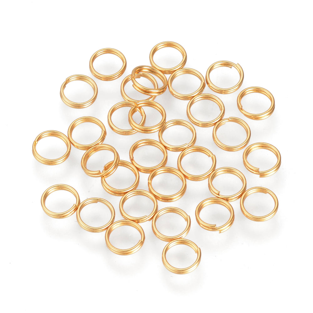 Κρικάκι ασφαλείας χρυσό 5mm