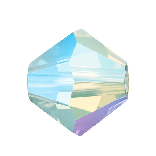 Preciosa® Amethyst Opal AB 2x bicones 5mm