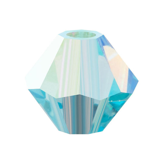 Preciosa® Chrysolite Opal AB 2x bicones 5mm