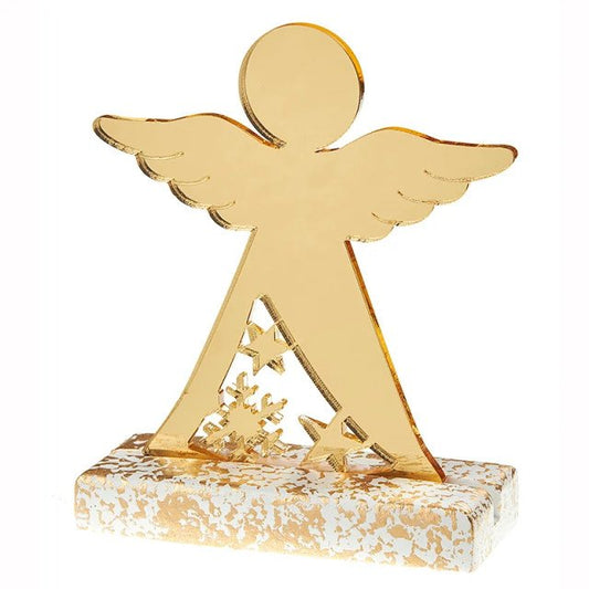 Κεραμική βάση με πλέξιγκλας αγγελάκι αστέρια