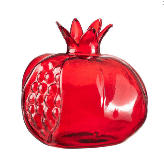 Γυάλινο βάζο ρόδι