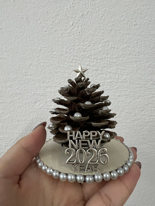 Επιτραπέζιο γούρι κουκουνάρι